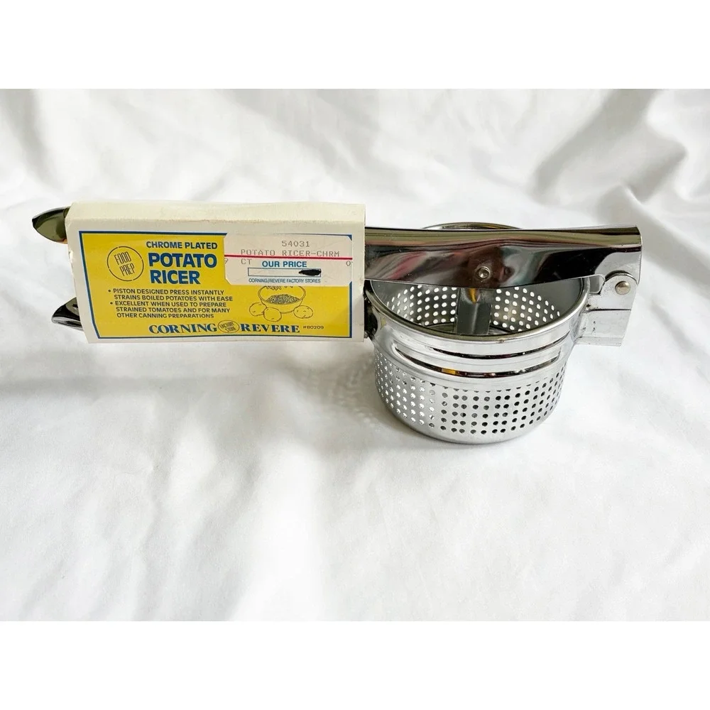 Corning Revere Stainless Steel Potato Ricer & Fruit Press